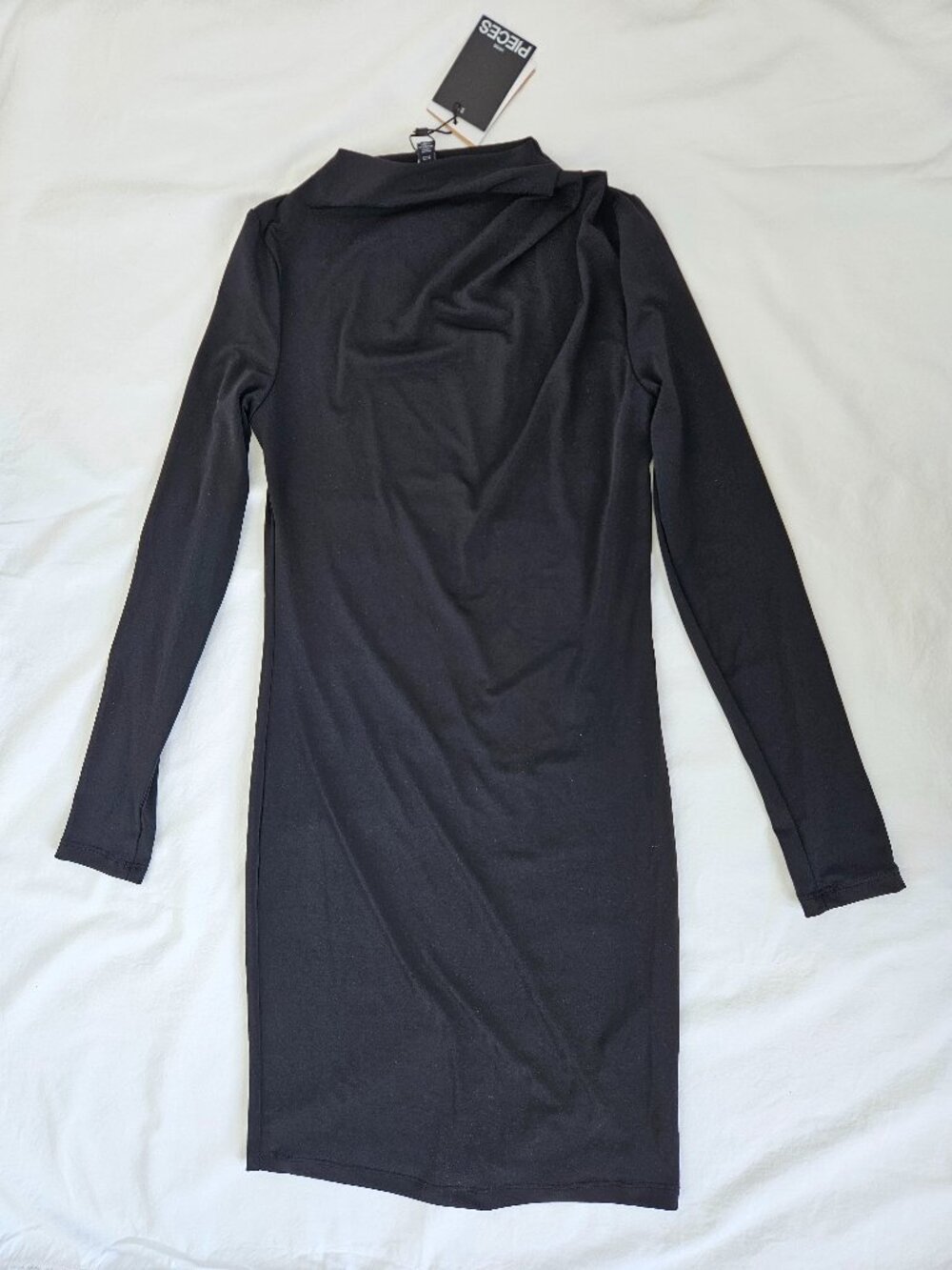 Black mini dress